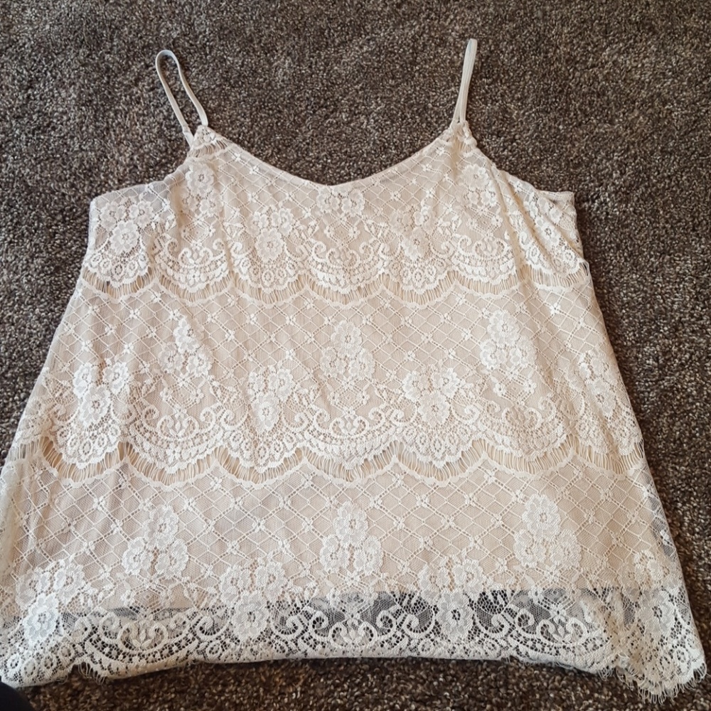 Lace cami top